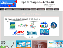 Tablet Screenshot of ligue21.org